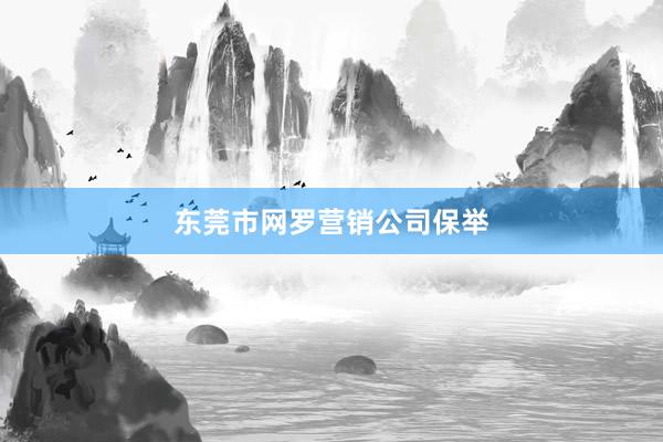 东莞市网罗营销公司保举